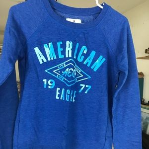 Blue AE sweatshirt